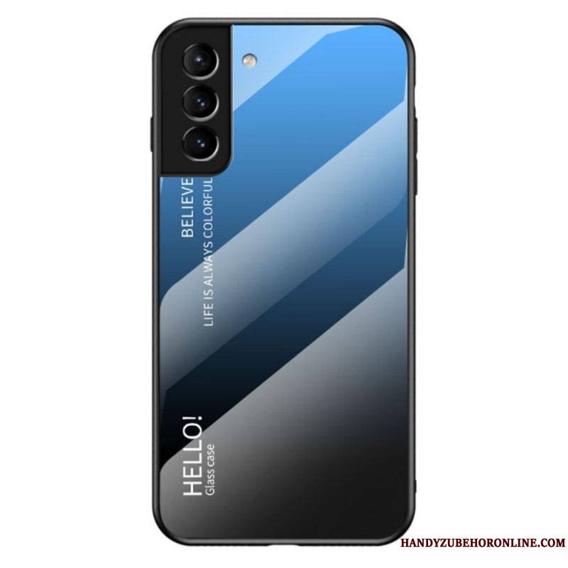 Coque Samsung Galaxy S22 Plus 5G Verre Trempé Hello