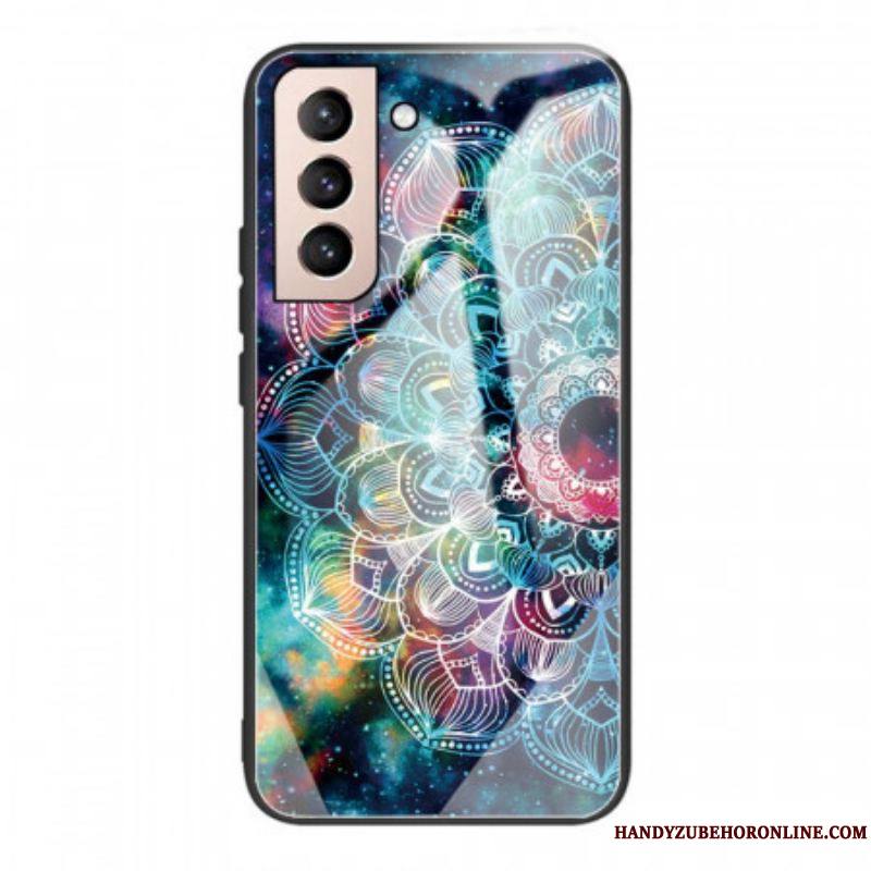 Coque Samsung Galaxy S22 Plus 5G Verre Trempé Mandala