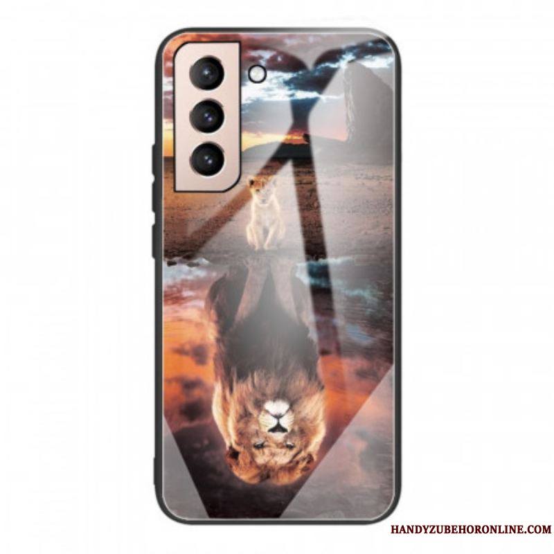 Coque Samsung Galaxy S22 Plus 5G Verre Trempé Rêve de Lionceau