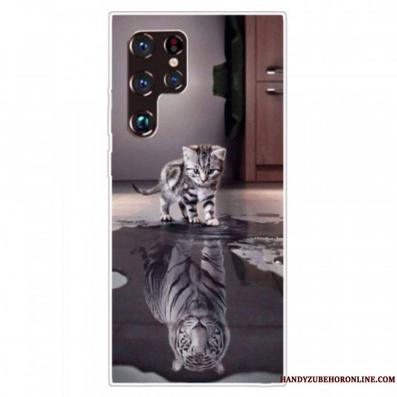 Coque Samsung Galaxy S22 Ultra 5G Ernest le Tigre