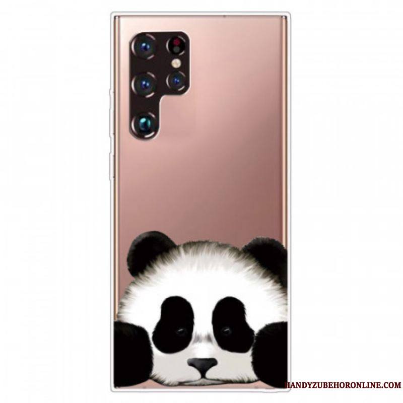 Coque Samsung Galaxy S22 Ultra 5G Transparente Panda