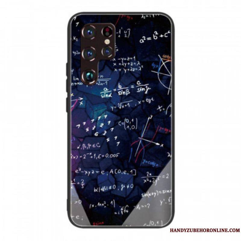 Coque Samsung Galaxy S22 Ultra 5G Verre Trempé Calculs Mathématiques