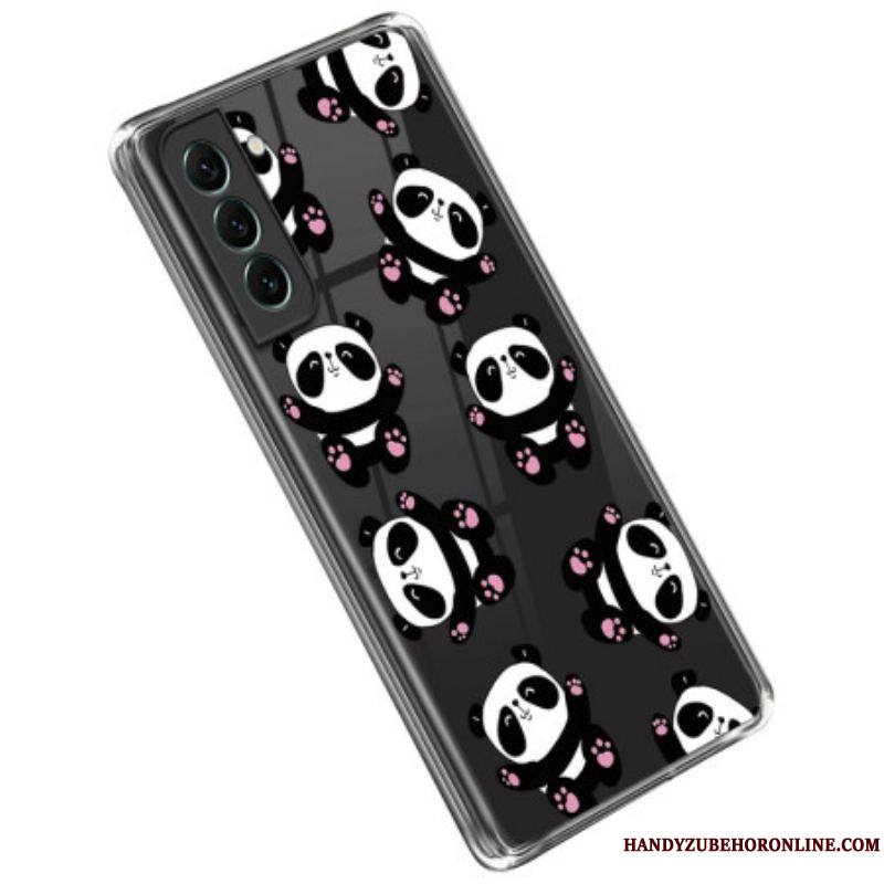 Coque Samsung Galaxy S23 5G Transparente Petits Pandas