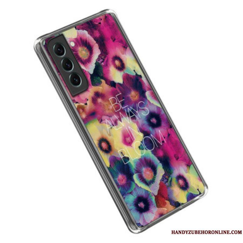 Coque Samsung Galaxy S23 Plus 5G Silicone Be Always in Bloom