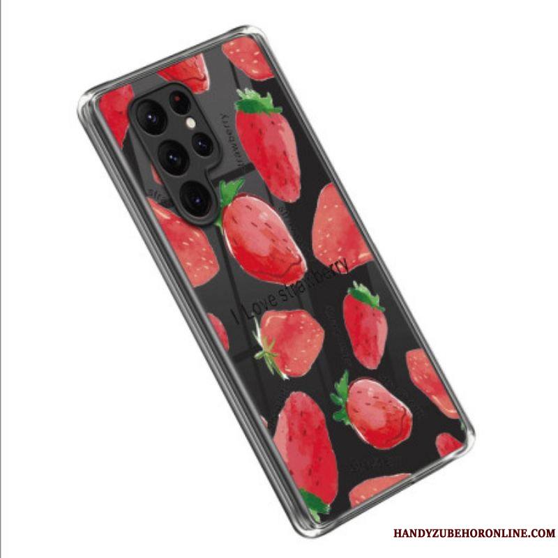 Coque Samsung Galaxy S23 Ultra 5G Fraises