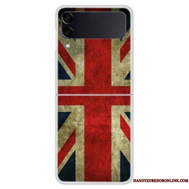 Coque Samsung Galaxy Z Flip 4 Drapeau Anglais