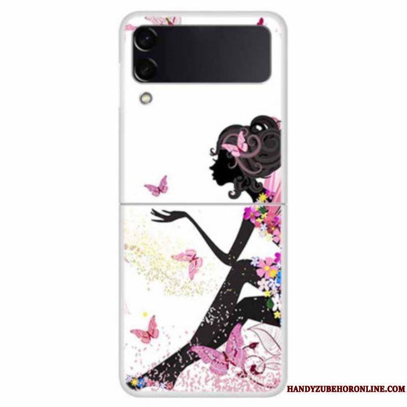 Coque Samsung Galaxy Z Flip 4 Fée Fleurie