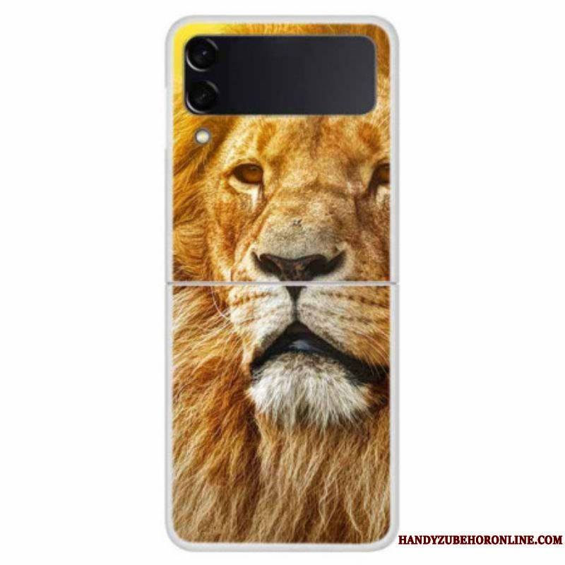 Coque Samsung Galaxy Z Flip 4 Lion