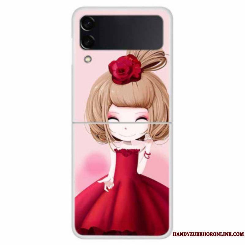 Coque Samsung Galaxy Z Flip 4 Manga Lady