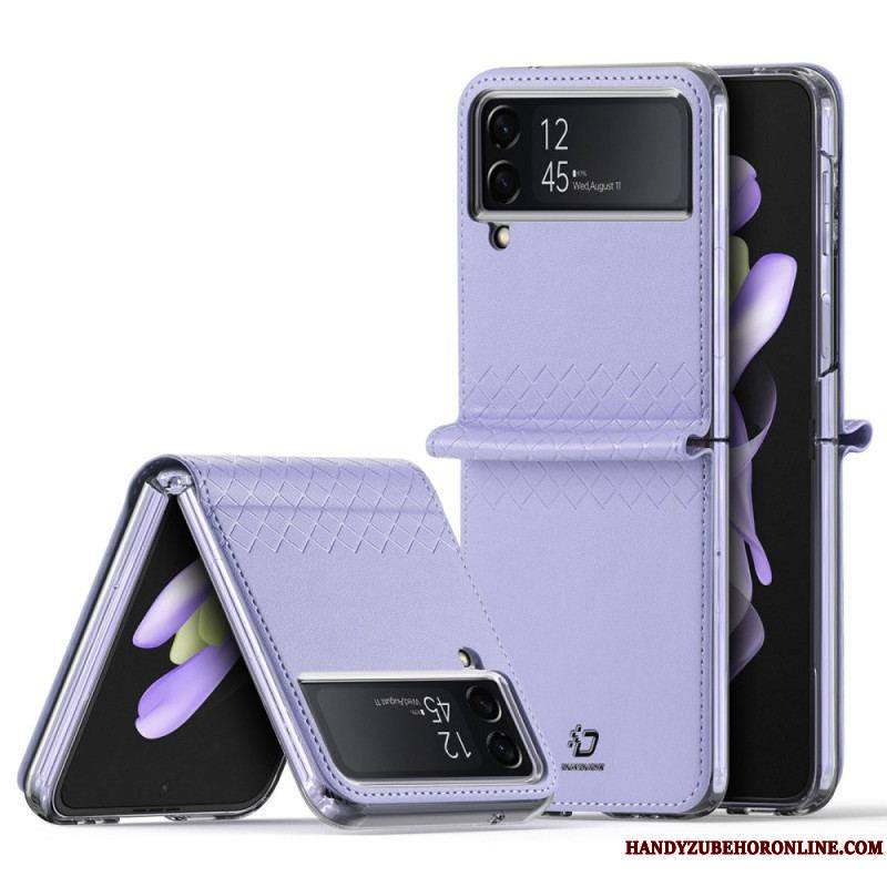 Coque Samsung Galaxy Z Flip 4 Simili Cuir Dux Ducis