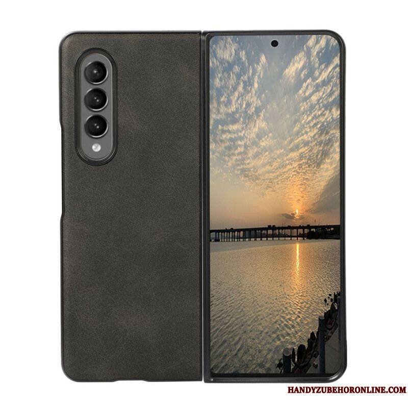 Coque Samsung Galaxy Z Fold 3 5G Simili Cuir