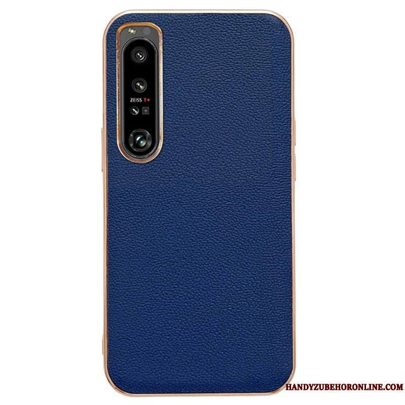 Coque Sony Xperia 5 IV Vrai Cuir
