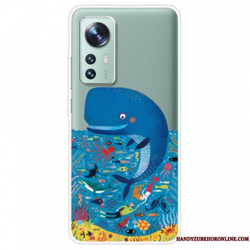 Coque   Xiaomi 12 / 12X  Baleine Graphique