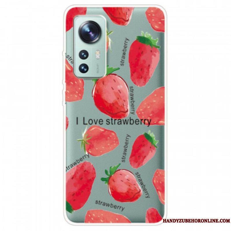 Coque  Xiaomi 12 / 12X  Fraises