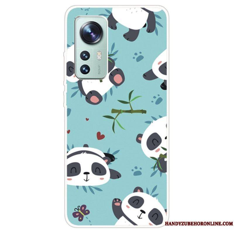 Coque  Xiaomi 12 / 12X  Silicone Tas de Pandas