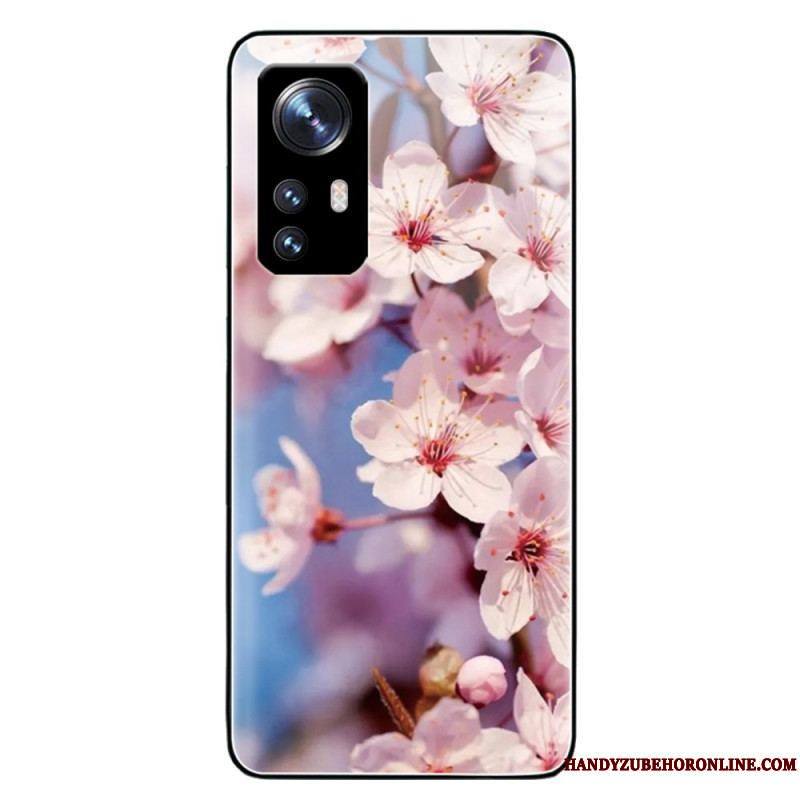 Coque  Xiaomi 12 / 12X  Verre Trempé Fleurs Réalistes