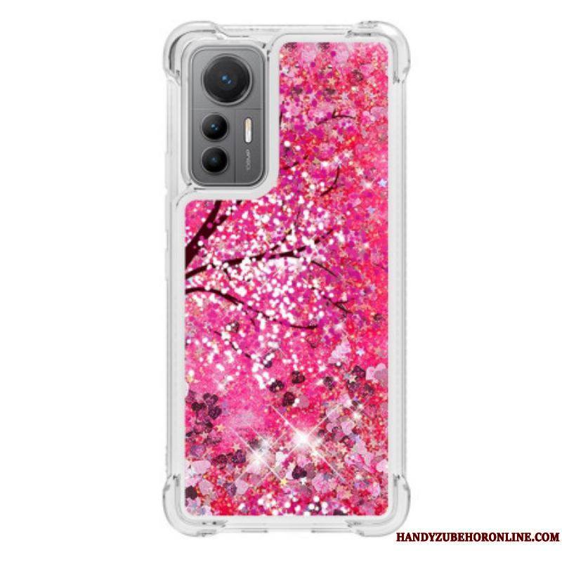 Coque Xiaomi 12 Lite Paillettes Arbre