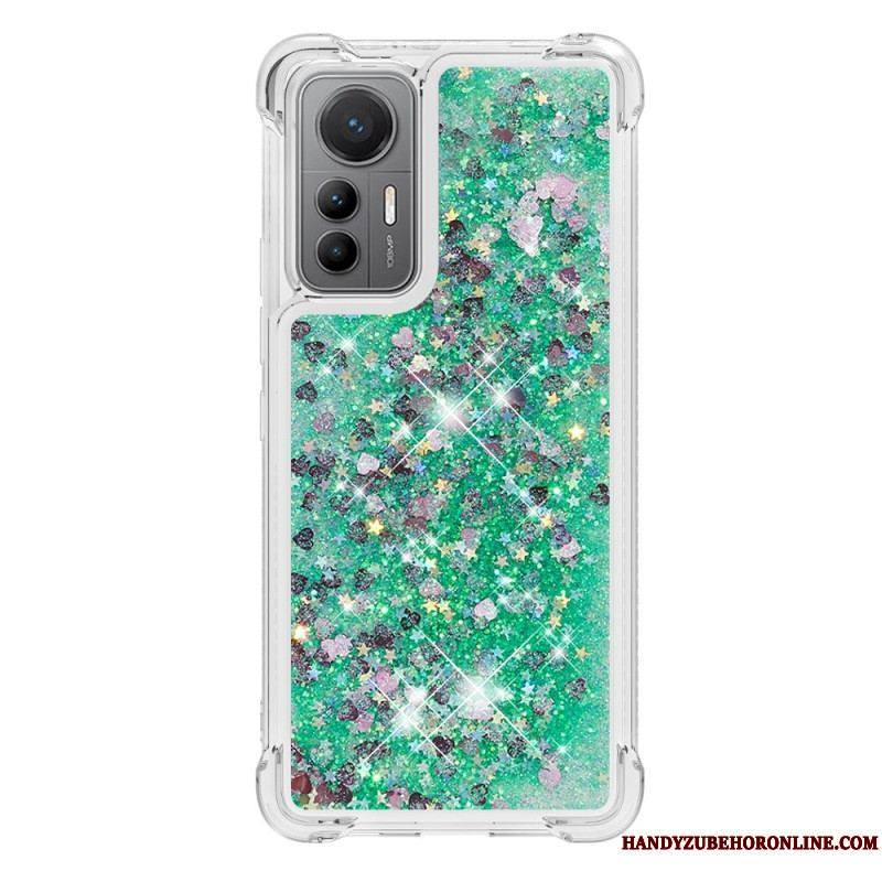 Coque Xiaomi 12 Lite Paillettes Colorées