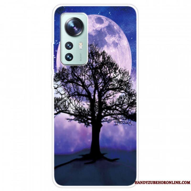 Coque Xiaomi 12 Pro Silicone Arbre