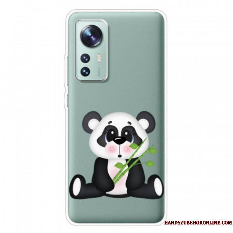 Coque Xiaomi 12 Pro Silicone Joli Panda