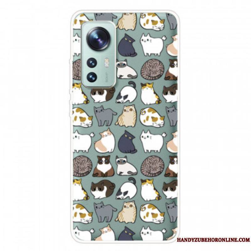 Coque Xiaomi 12 Pro Silicone Que des Chats