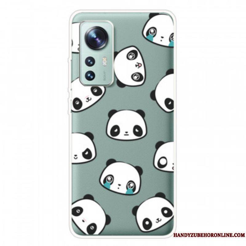 Coque Xiaomi 12 Pro Têtes de Pandas