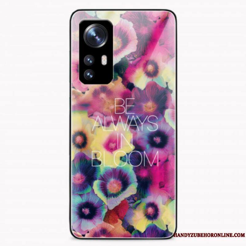 Coque Xiaomi 12 Pro Verre Trempé Be Always in Bloom