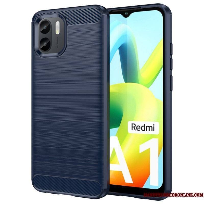 Coque Xiaomi Redmi A1 Fibre Carbone Brossée