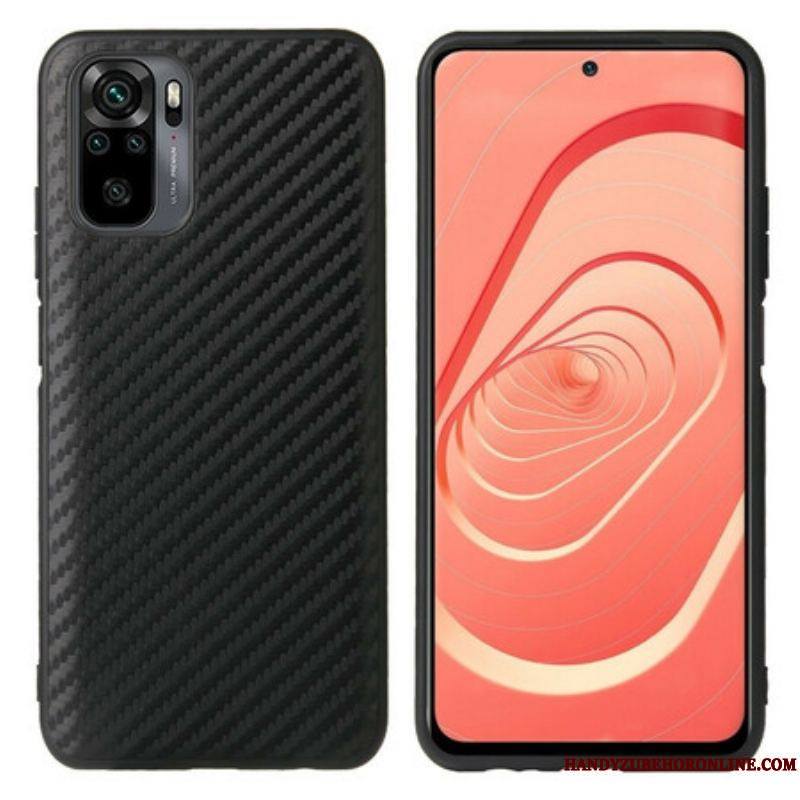 Coque Xiaomi Redmi Note 10/10S/Poco M5s Fibre Carbone