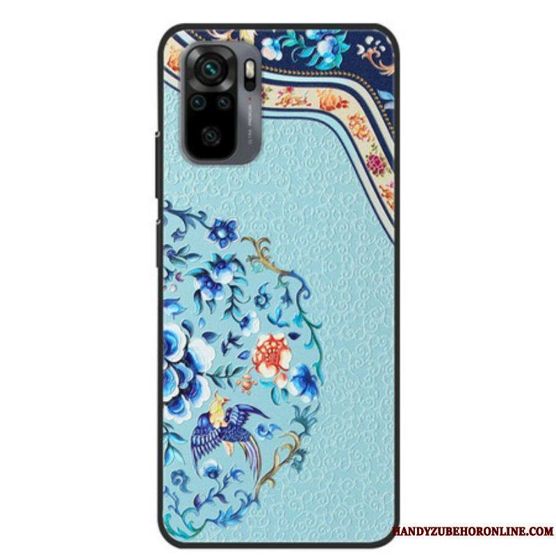 Coque Xiaomi Redmi Note 10/10S/Poco M5s Oiseau et Fleur