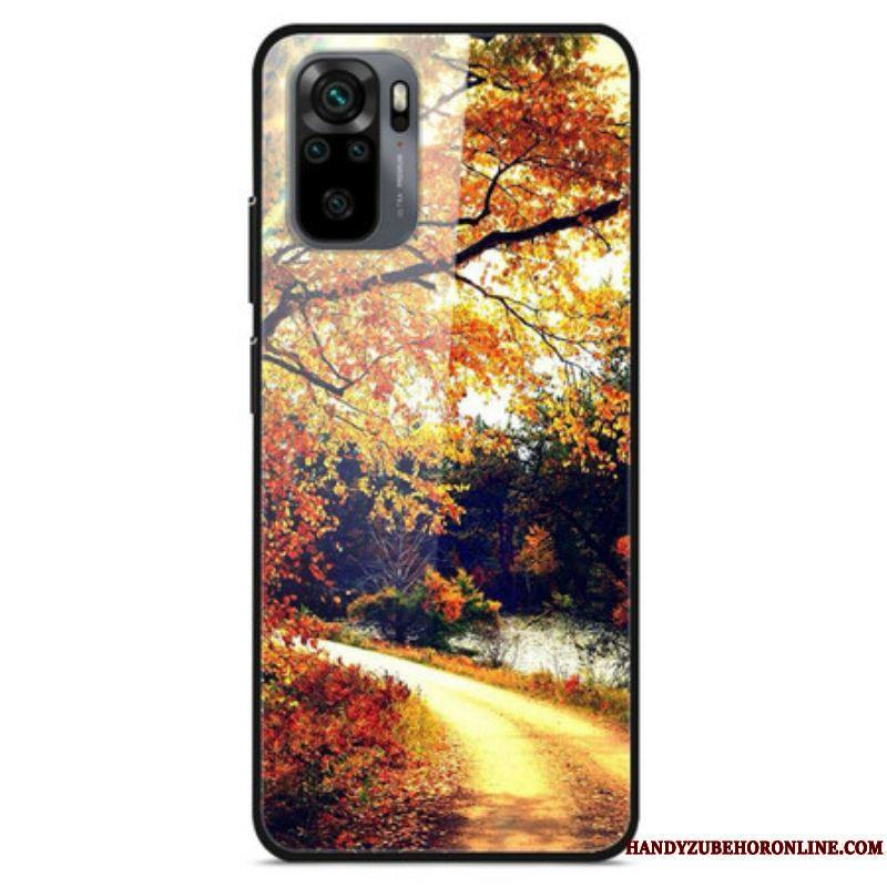 Coque Xiaomi Redmi Note 10/10S/Poco M5s Verre Trempé Forêt