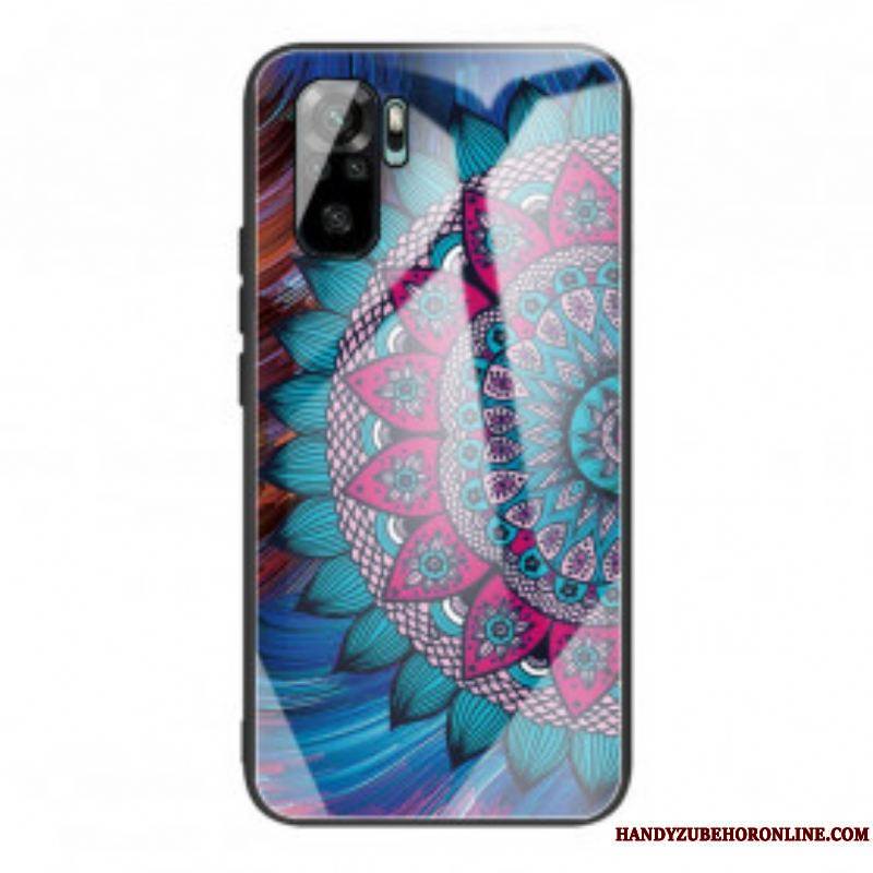 Coque Xiaomi Redmi Note 10/10S/Poco M5s Verre Trempé Mandala