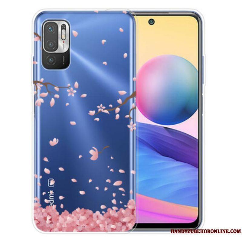 Coque Xiaomi Redmi Note 10 5G / Poco M3 Pro 5G Branches à Fleurs