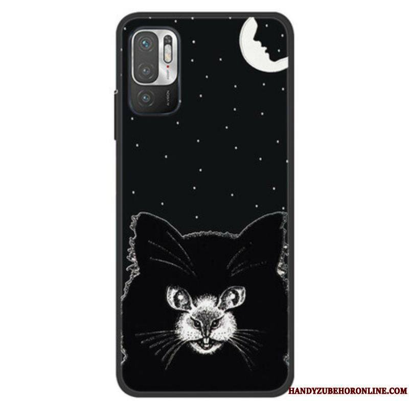 Coque Xiaomi Redmi Note 10 5G / Poco M3 Pro 5G Chat Noir