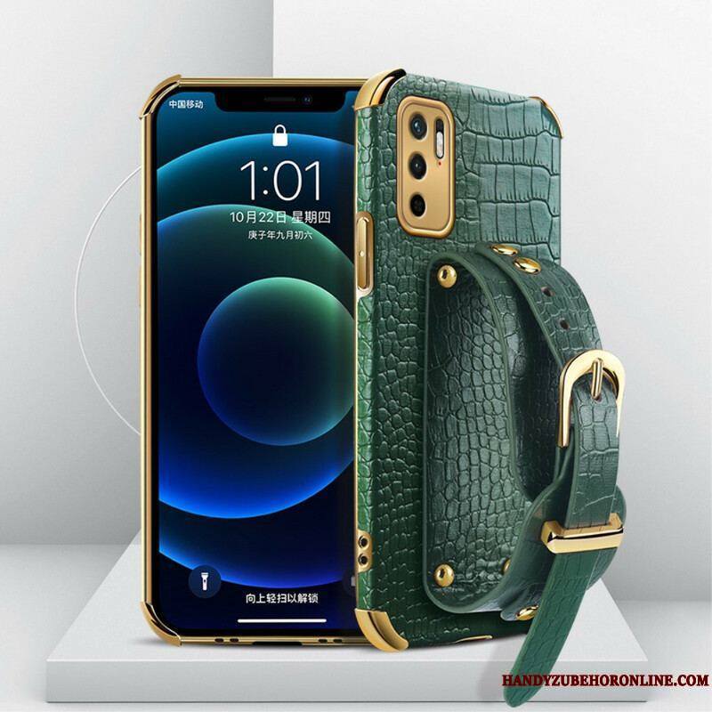 Coque Xiaomi Redmi Note 10 5G / Poco M3 Pro 5G Croco Bracelet