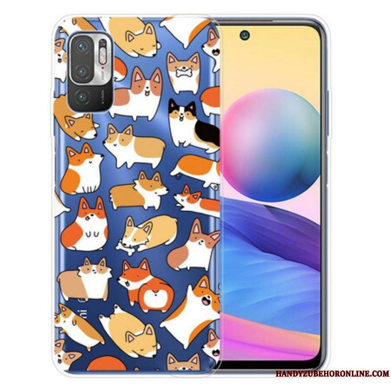 Coque Xiaomi Redmi Note 10 5G / Poco M3 Pro 5G Multiples Chiens