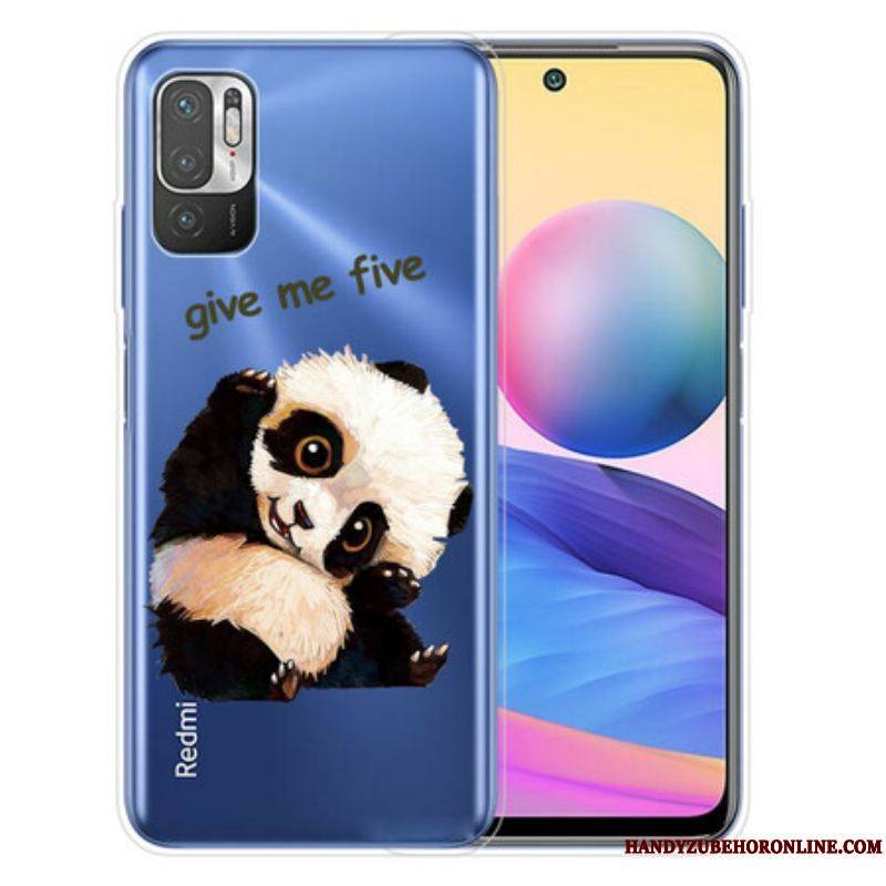 Coque Xiaomi Redmi Note 10 5G / Poco M3 Pro 5G Panda Give Me Five