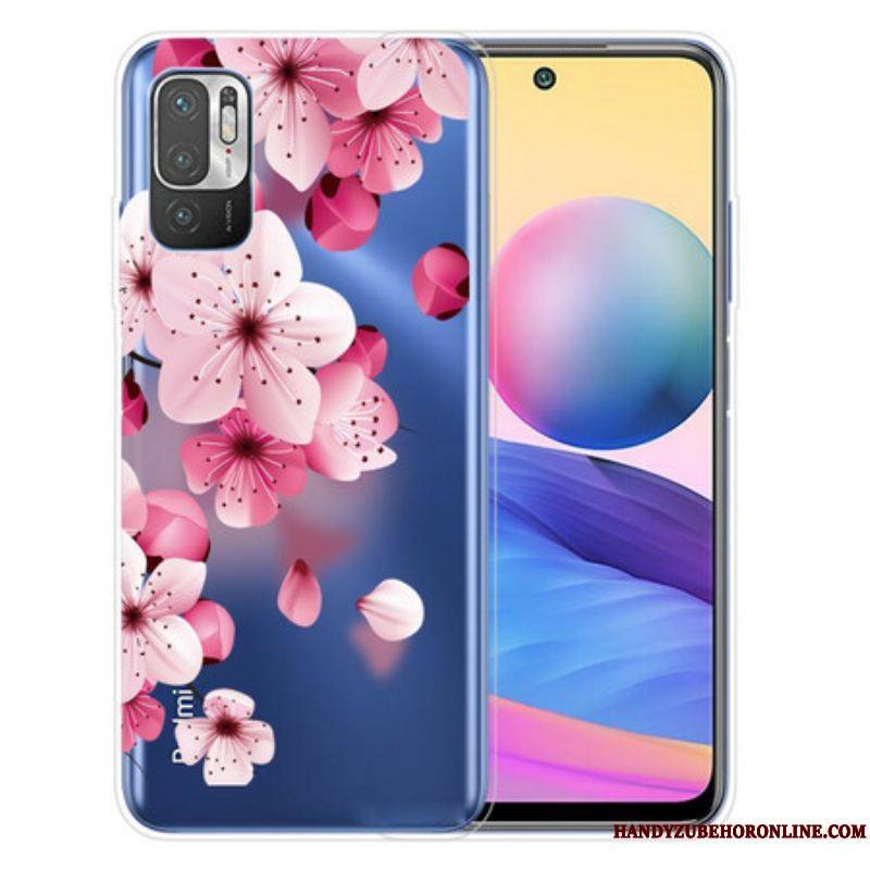 Coque Xiaomi Redmi Note 10 5G / Poco M3 Pro 5G Petites Fleurs Roses