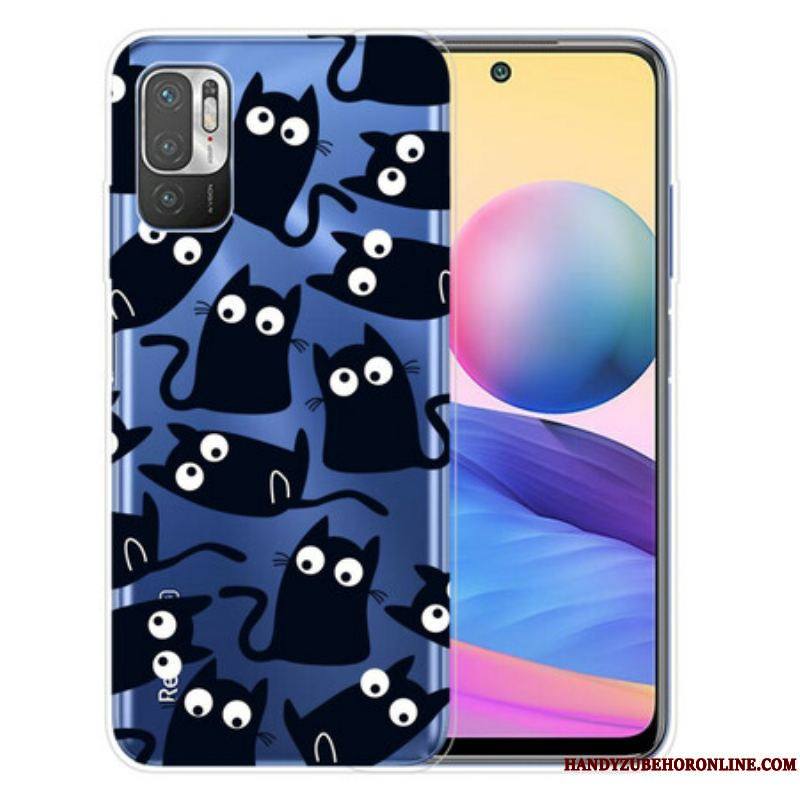 Coque Xiaomi Redmi Note 10 5G / Poco M3 Pro 5G Souris Noires