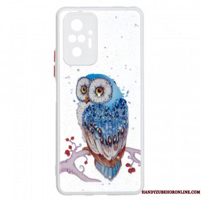 Coque Xiaomi Redmi Note 10 Pro Hybride hibou