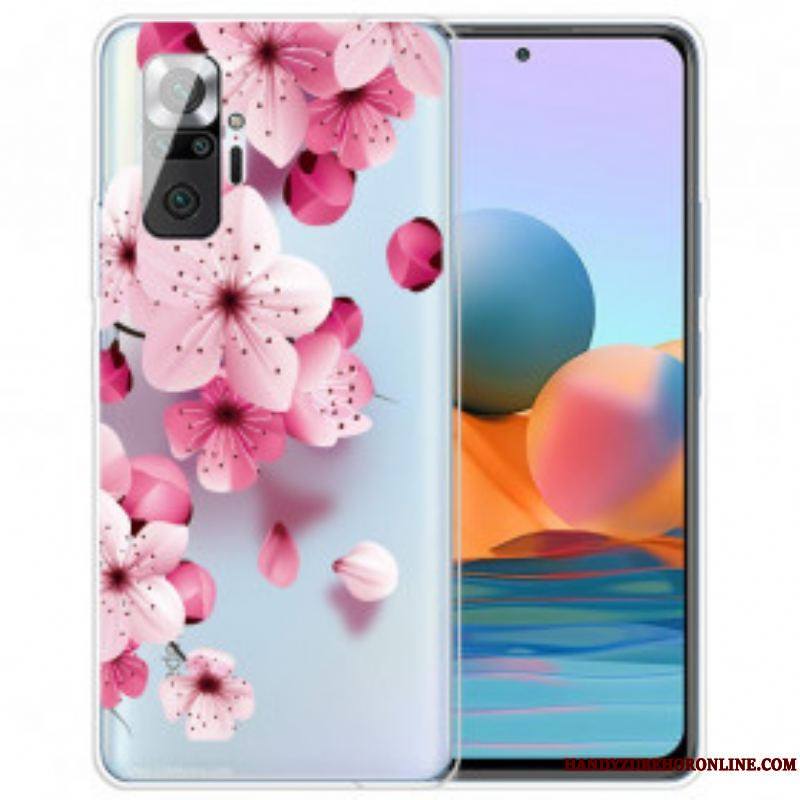 Coque Xiaomi Redmi Note 10 Pro Petites Fleurs Roses