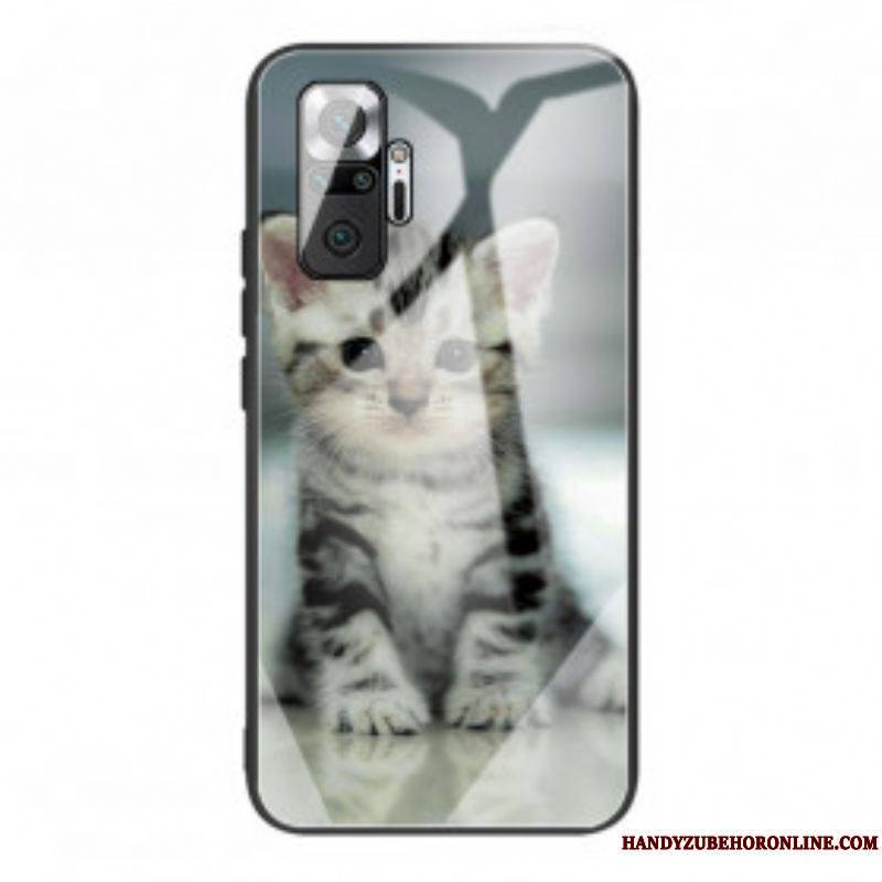 Coque Xiaomi Redmi Note 10 Pro Verre Trempé Chaton