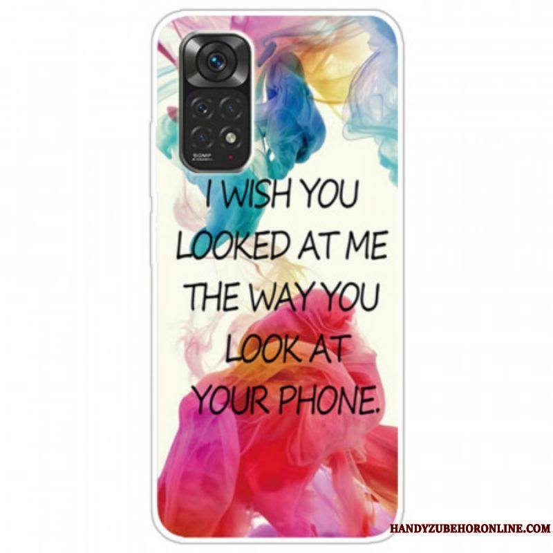 Coque Xiaomi Redmi Note 11 / 11s I Wish You Looked At Me