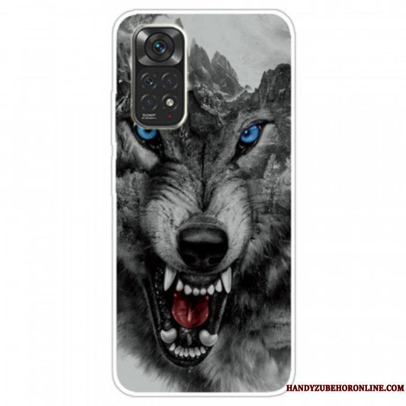 Coque Xiaomi Redmi Note 11 / 11s Loup Féroce