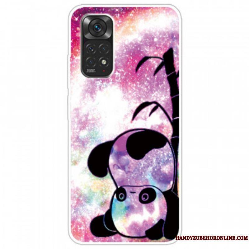 Coque Xiaomi Redmi Note 11 / 11s Panda et Bambou