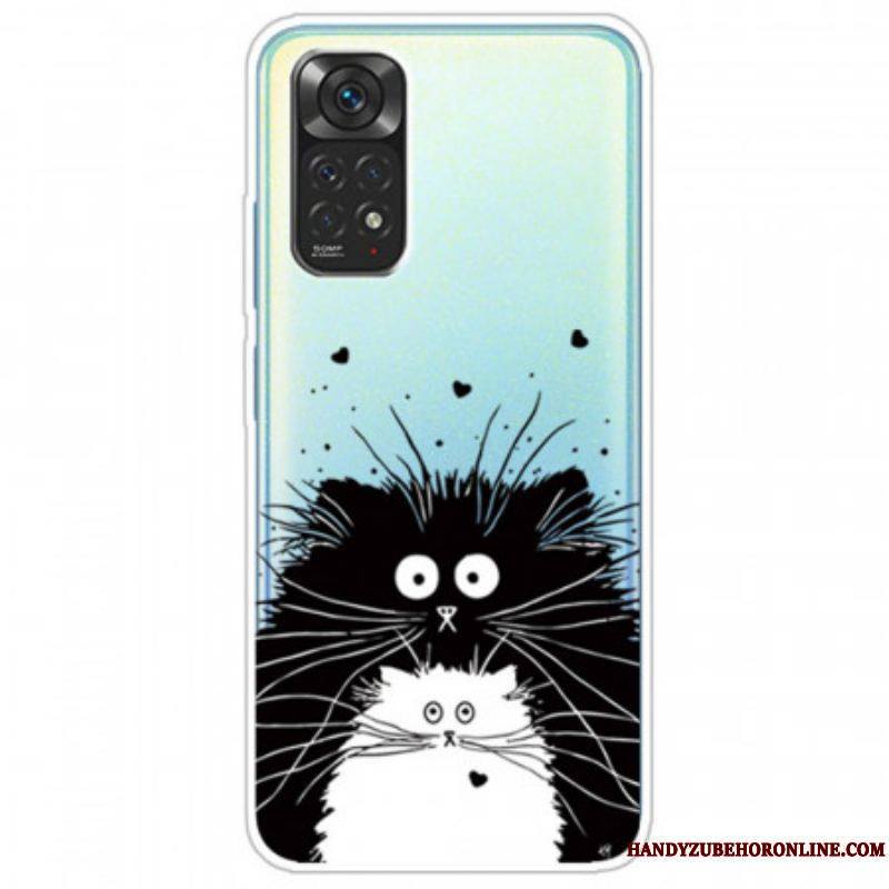 Coque Xiaomi Redmi Note 11 / 11s Regarde les Chats