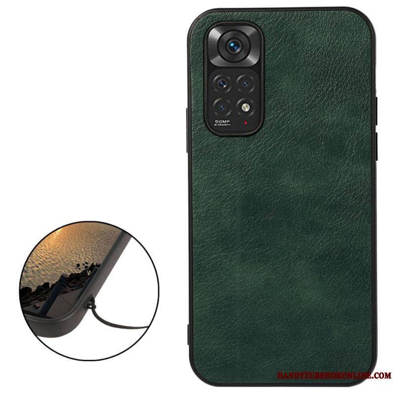 Coque Xiaomi Redmi Note 11 / 11s Simili Cuir Litchi