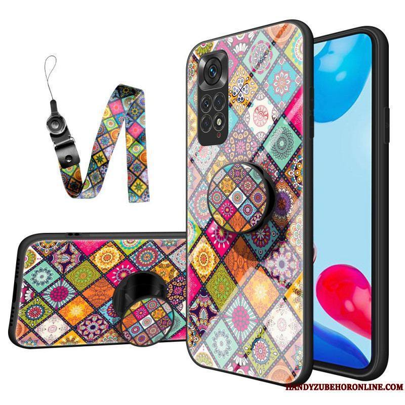 Coque Xiaomi Redmi Note 11 / 11s Support Magnétique Patchwork