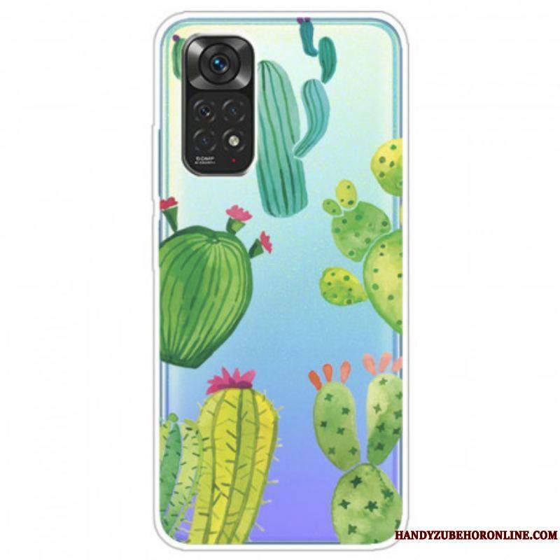 Coque Xiaomi Redmi Note 11 Pro /  Note 11 Pro 5G Cactus Aquarelle