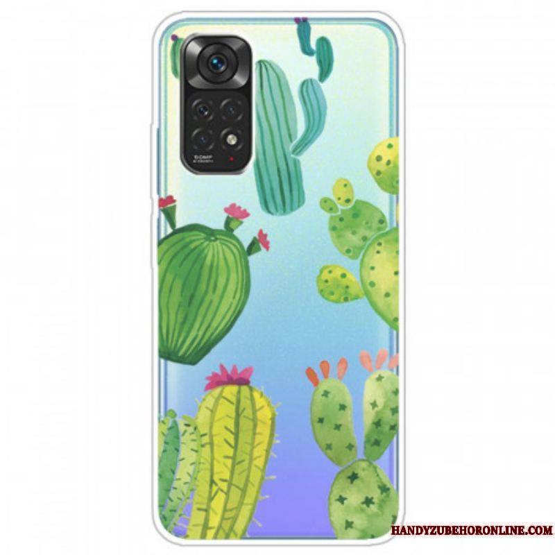 Coque Xiaomi Redmi Note 11 Pro / Note 11 Pro 5G Cactus Aquarelle